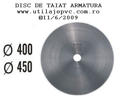 Disc de taiat armatura